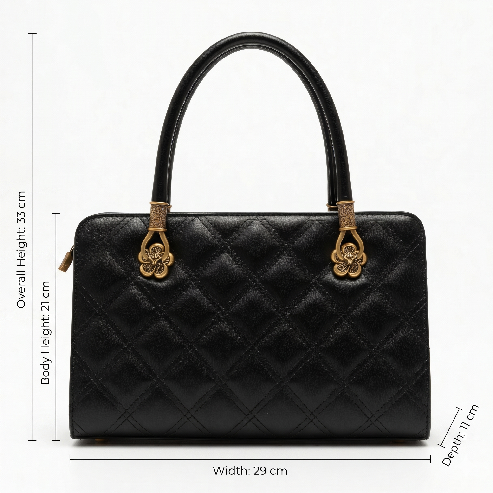 Midnight Royale Quilted Bag BA-506