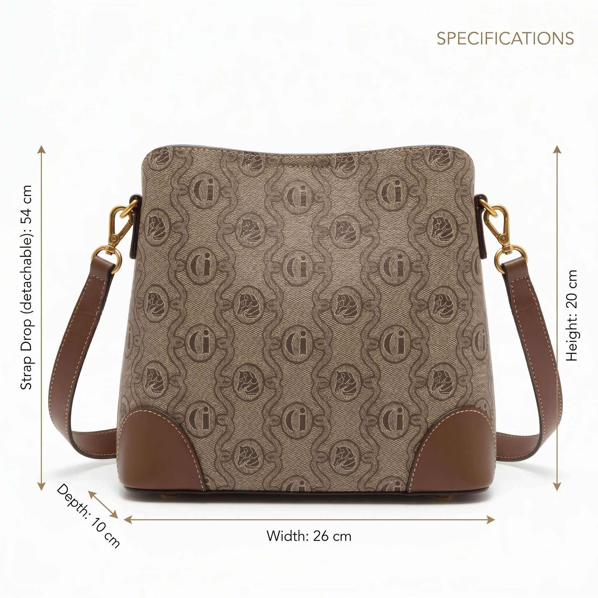 Monarch Signature Crossbody Bag BA-478