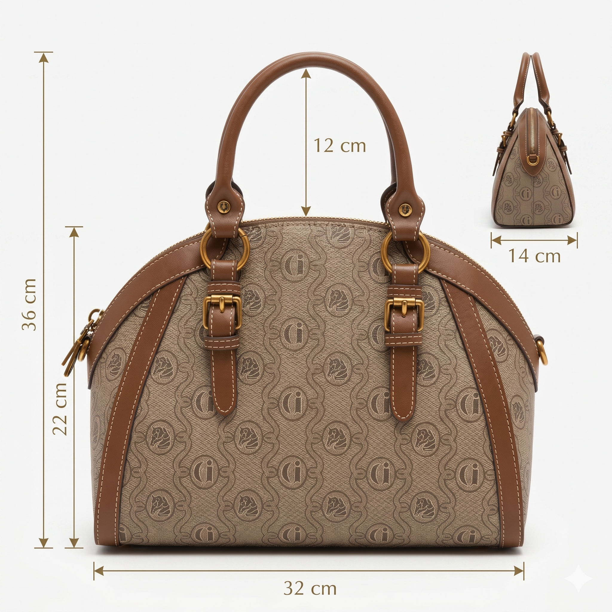 Heritage Dome Elegance Bag BA-491