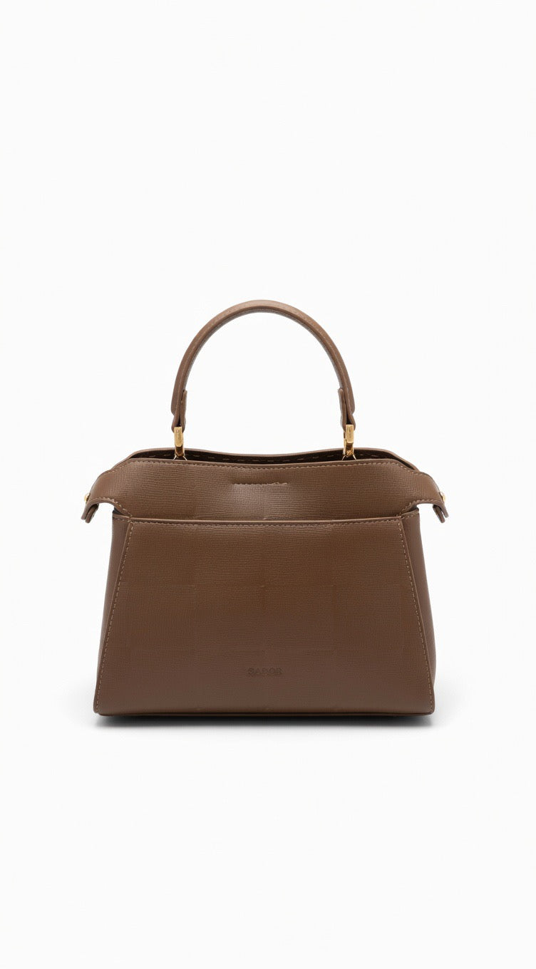 ba-388 Signature Patchwork Handbag