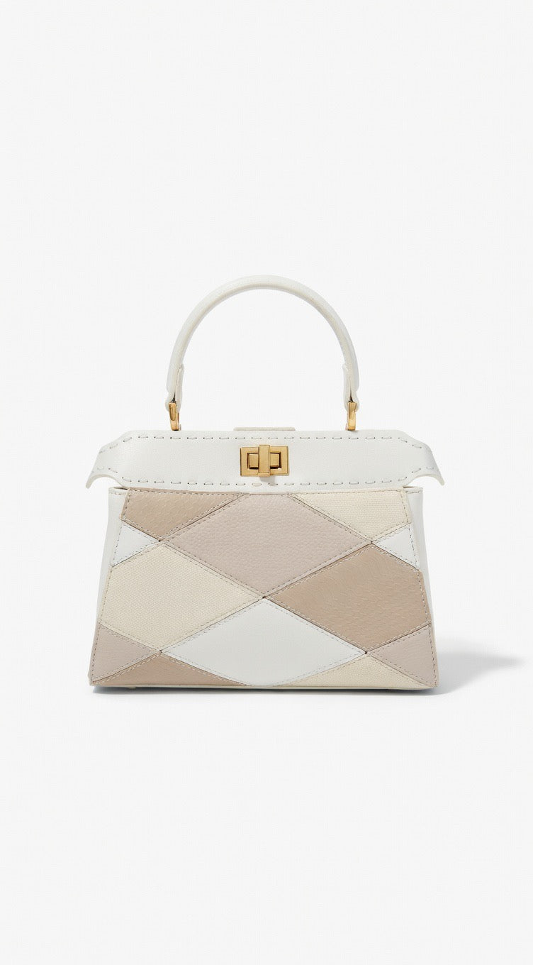 ba-388 Signature Patchwork Handbag