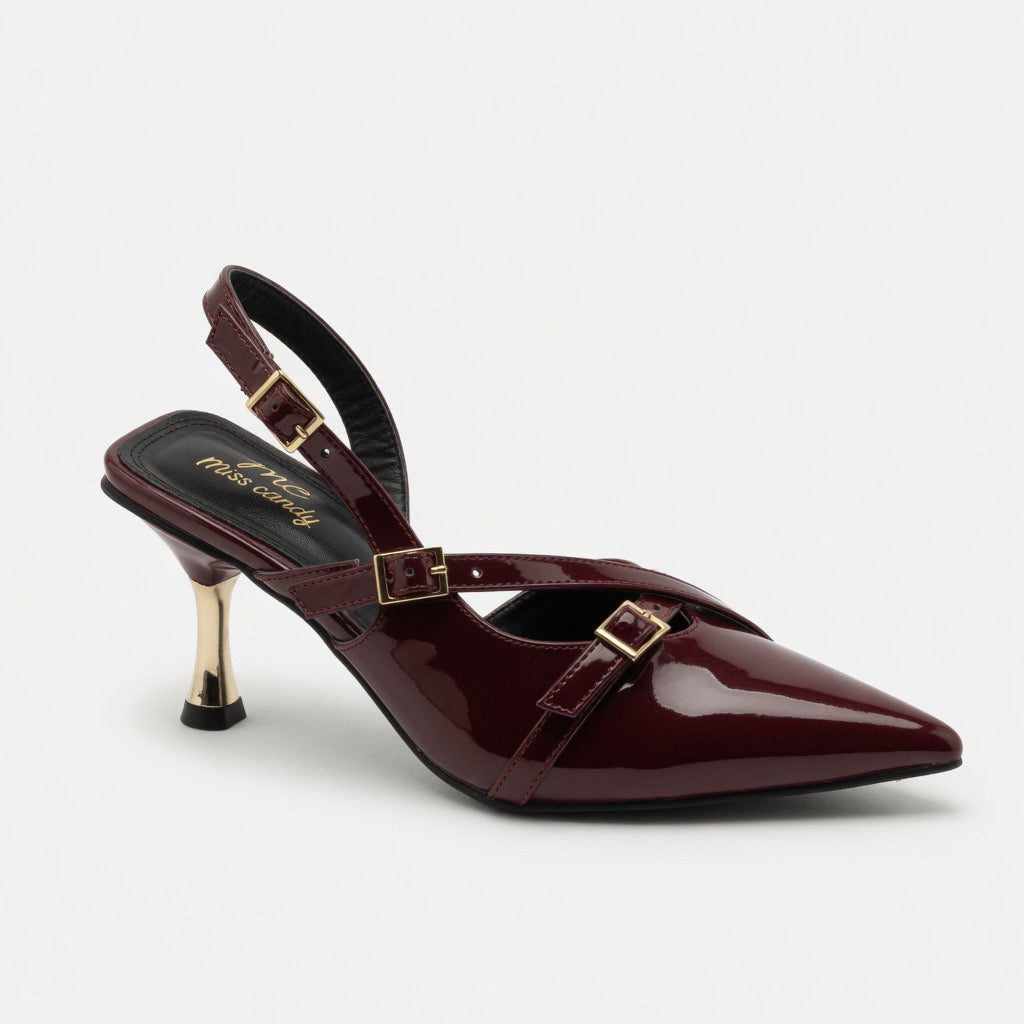 H-86 Chic Muse Slingback Heels