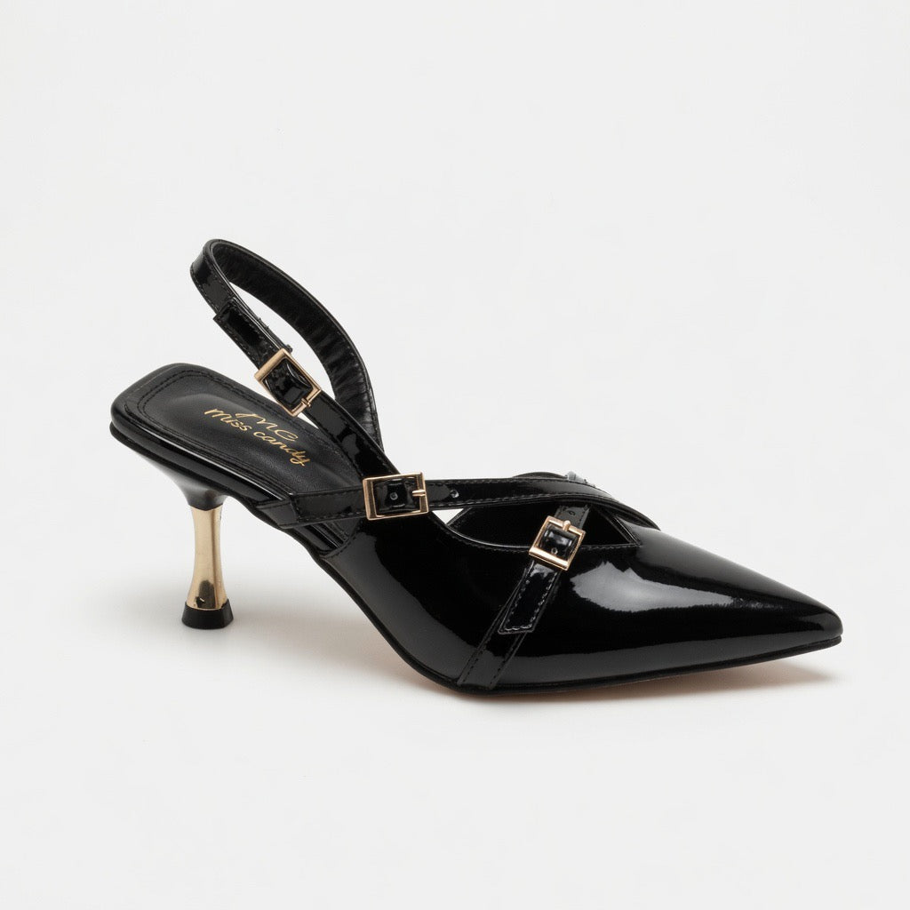 H-86 Chic Muse Slingback Heels