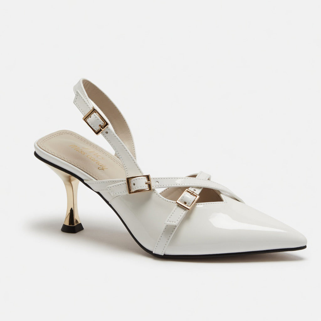 H-86 Chic Muse Slingback Heels