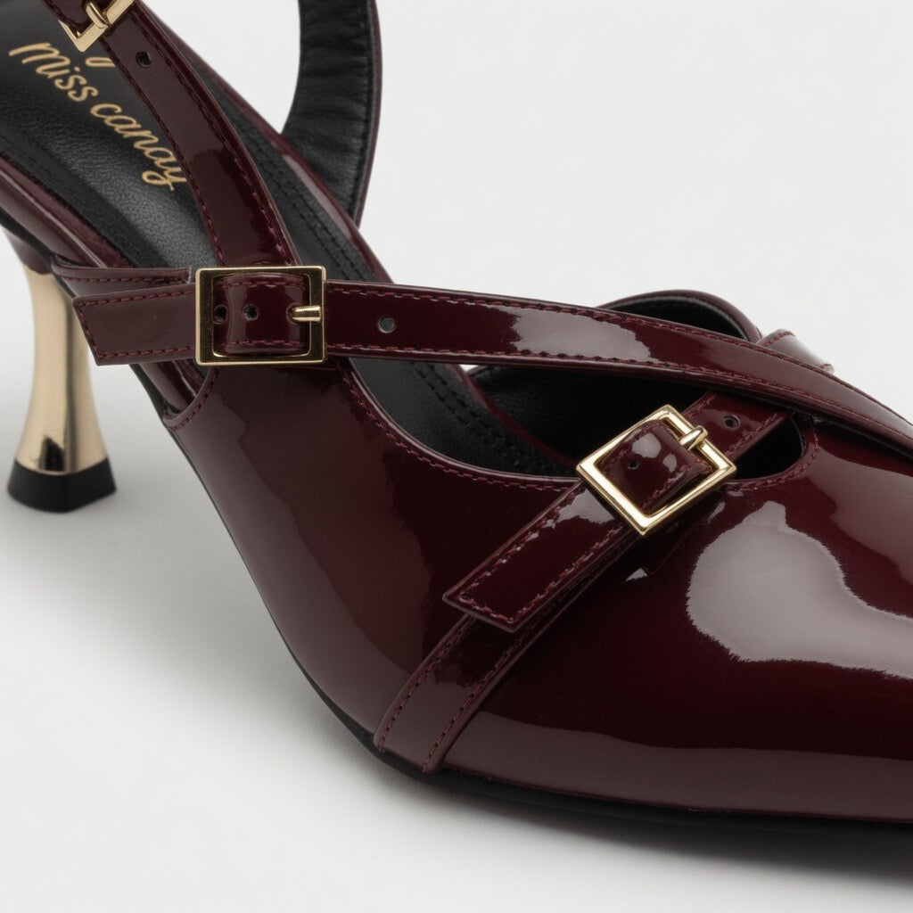 H-86 Chic Muse Slingback Heels