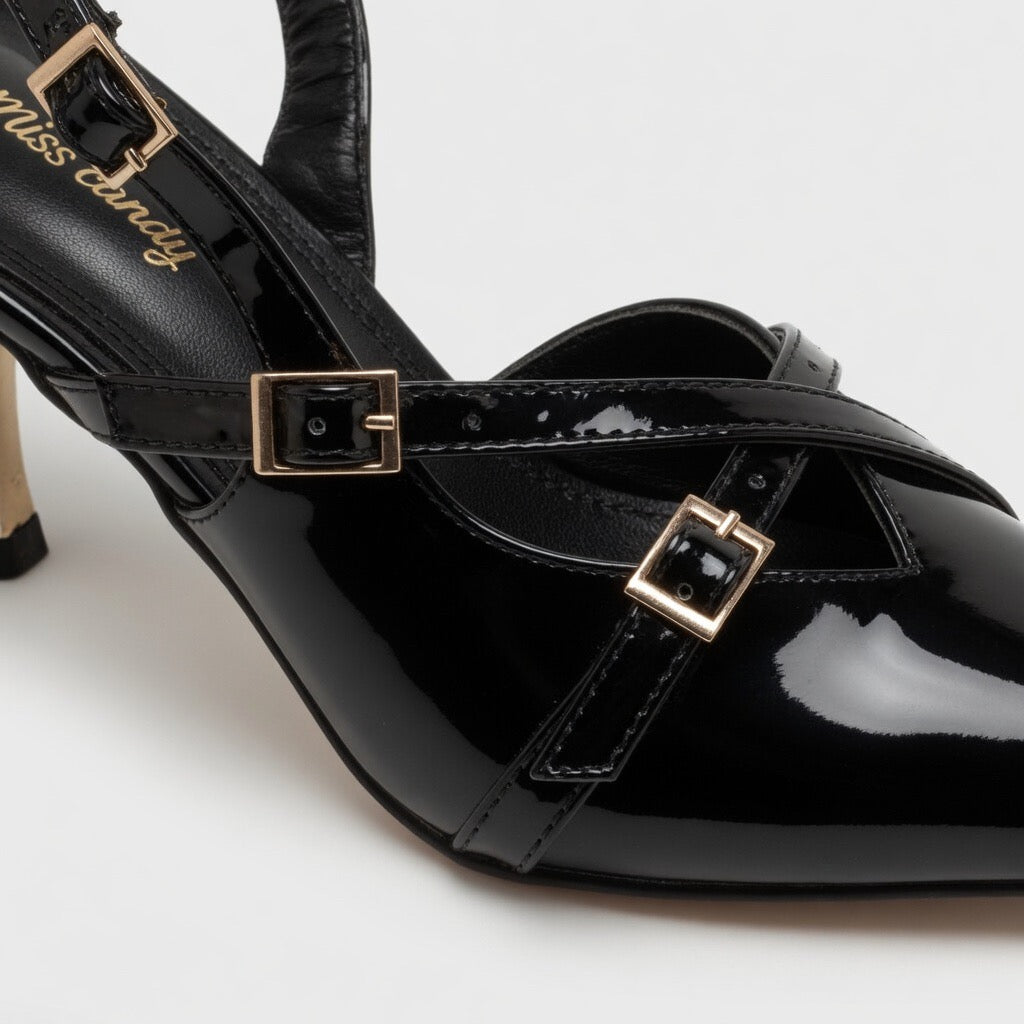 H-86 Chic Muse Slingback Heels