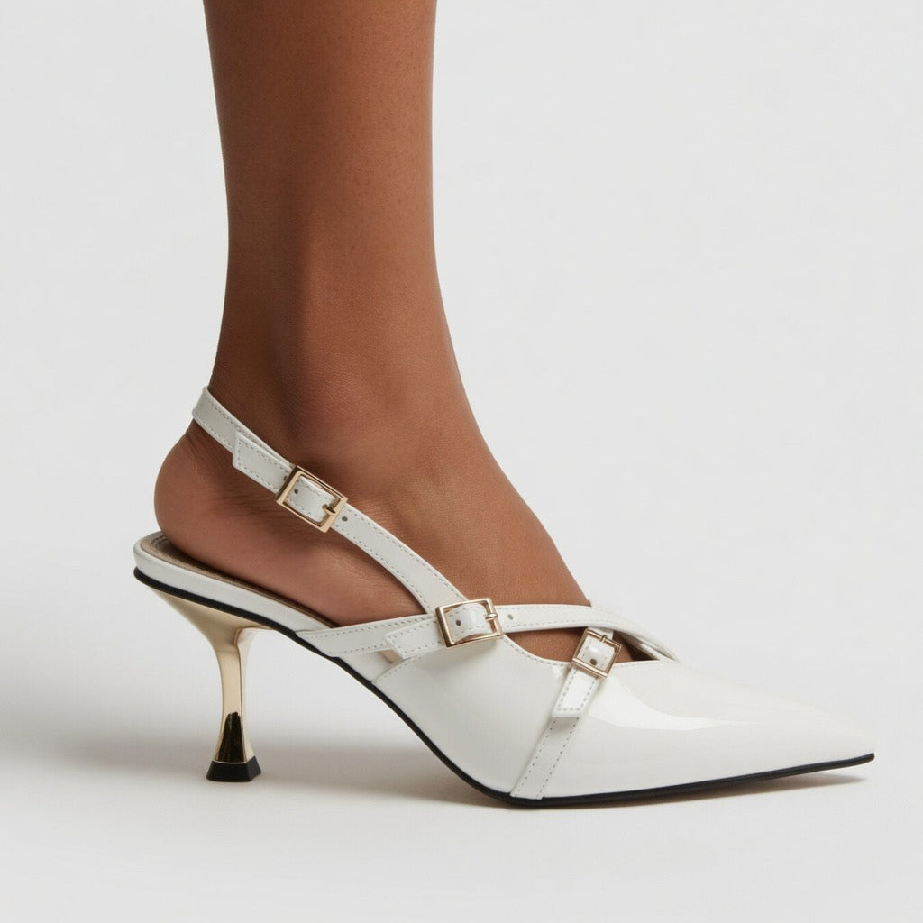 H-86 Chic Muse Slingback Heels