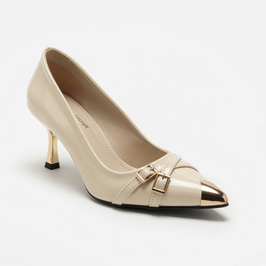 H-99 Golden Edge Heels