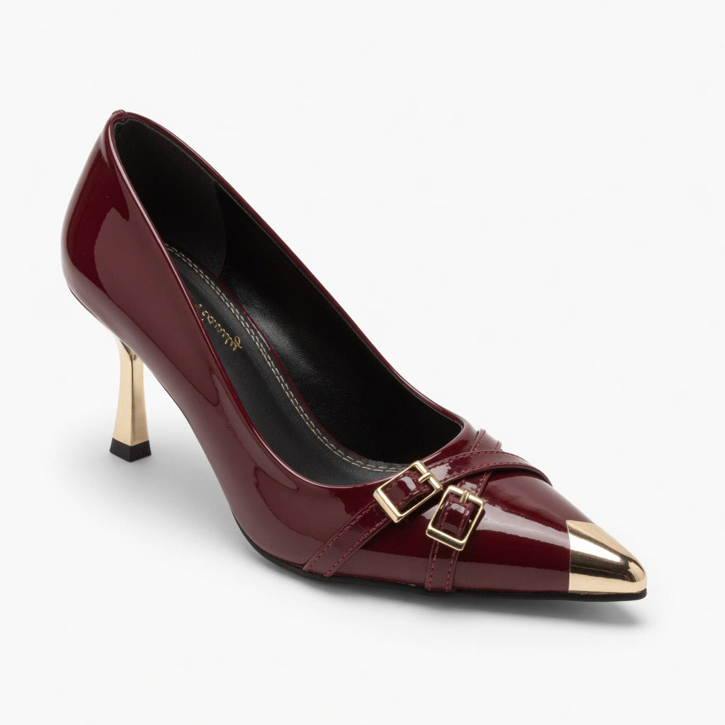 H-99 Golden Edge Heels