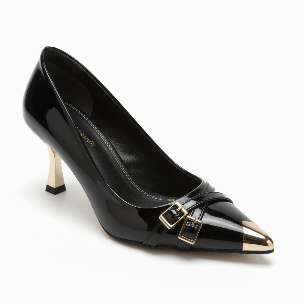 H-99 Golden Edge Heels