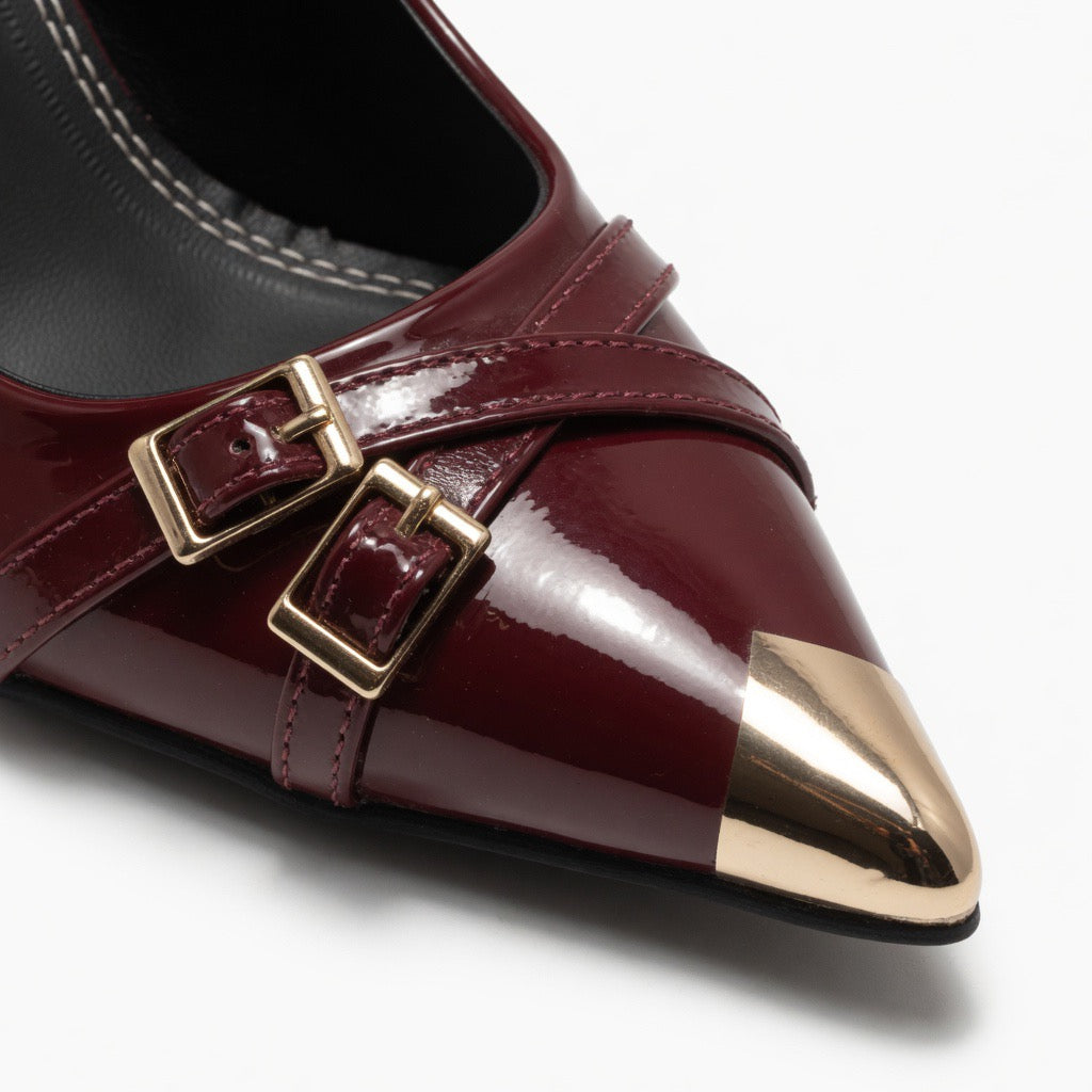 H-99 Golden Edge Heels