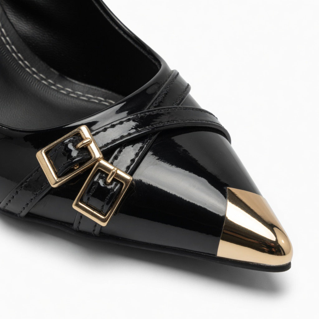 H-99 Golden Edge Heels