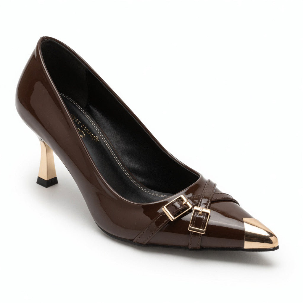 H-99 Golden Edge Heels