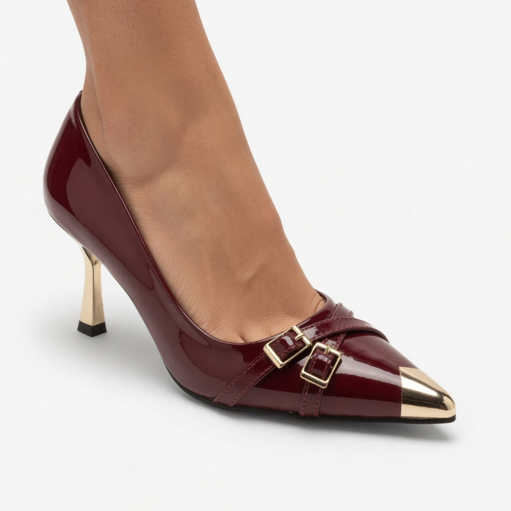 H-99 Golden Edge Heels