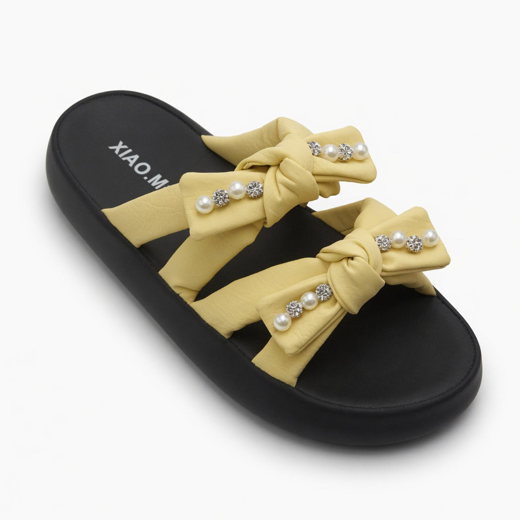 S-55 Bella Bow Comfort Slides