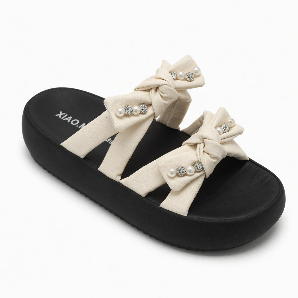S-55 Bella Bow Comfort Slides