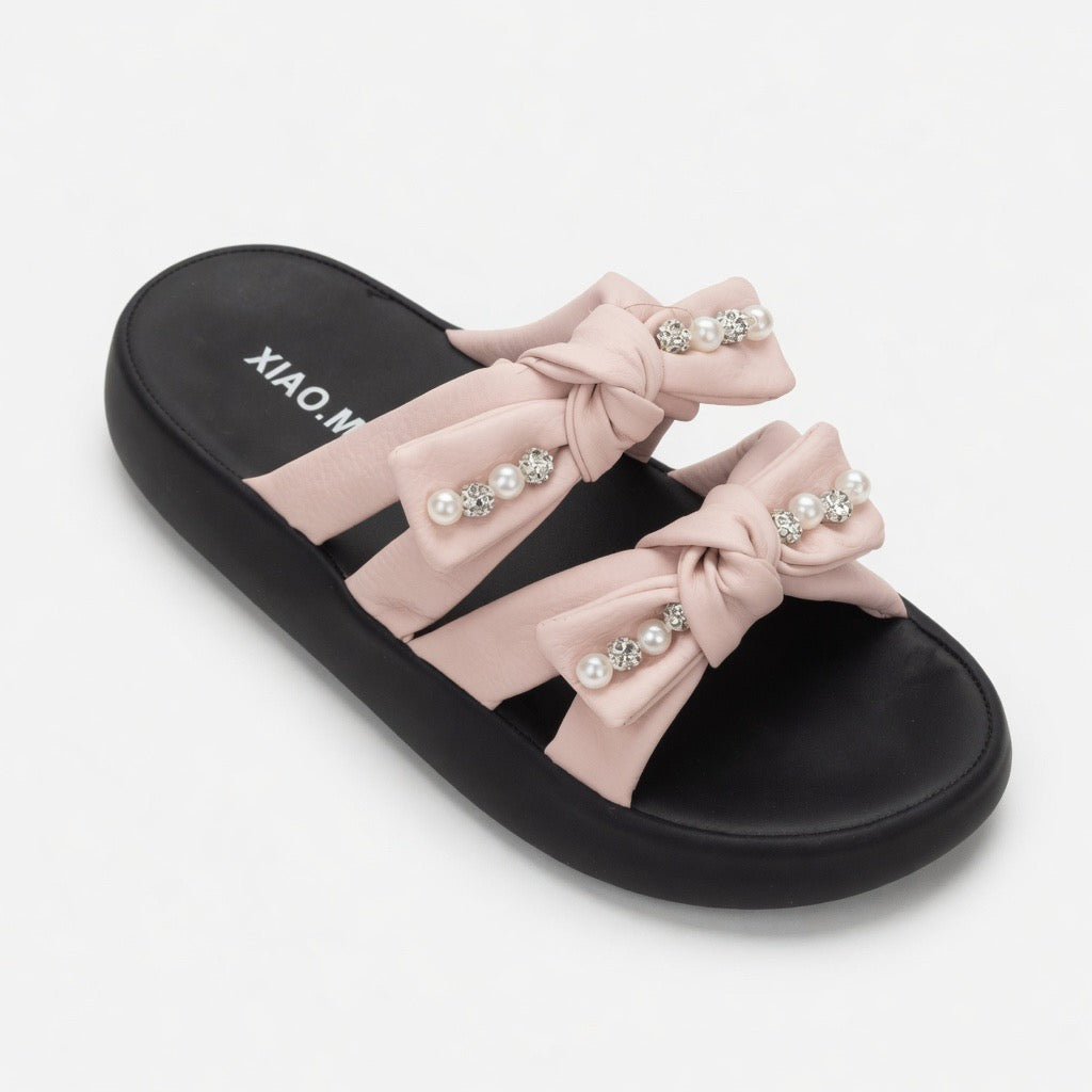 S-55 Bella Bow Comfort Slides