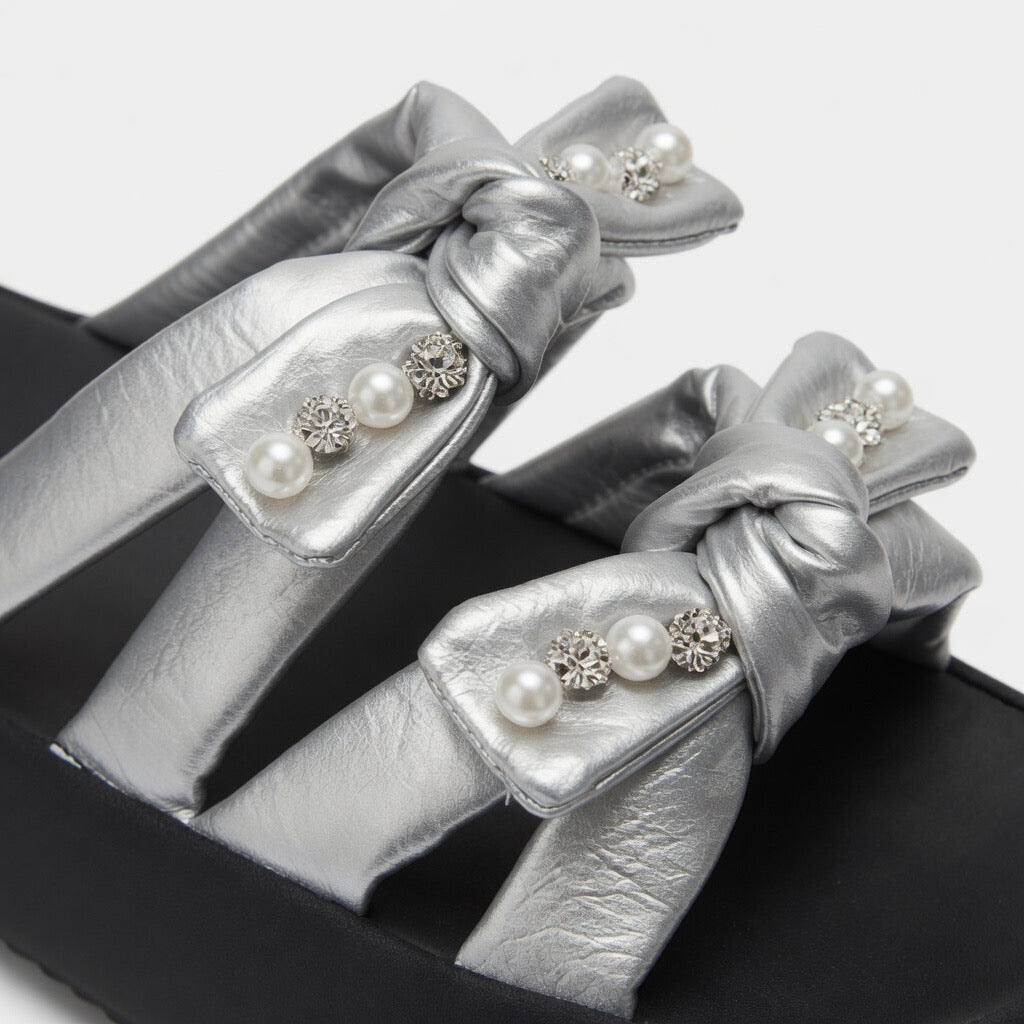 S-55 Bella Bow Comfort Slides