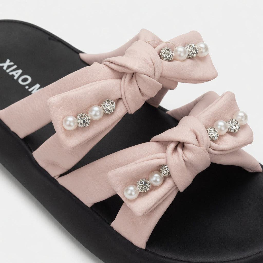 S-55 Bella Bow Comfort Slides