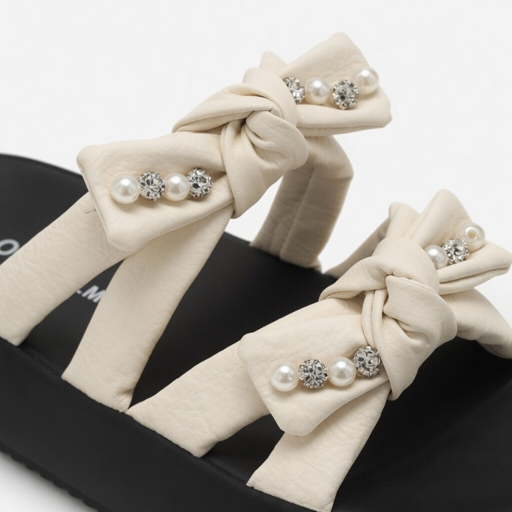 S-55 Bella Bow Comfort Slides