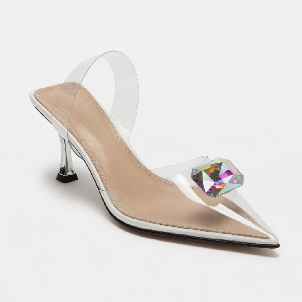 h-94 Crystal Veil Heels