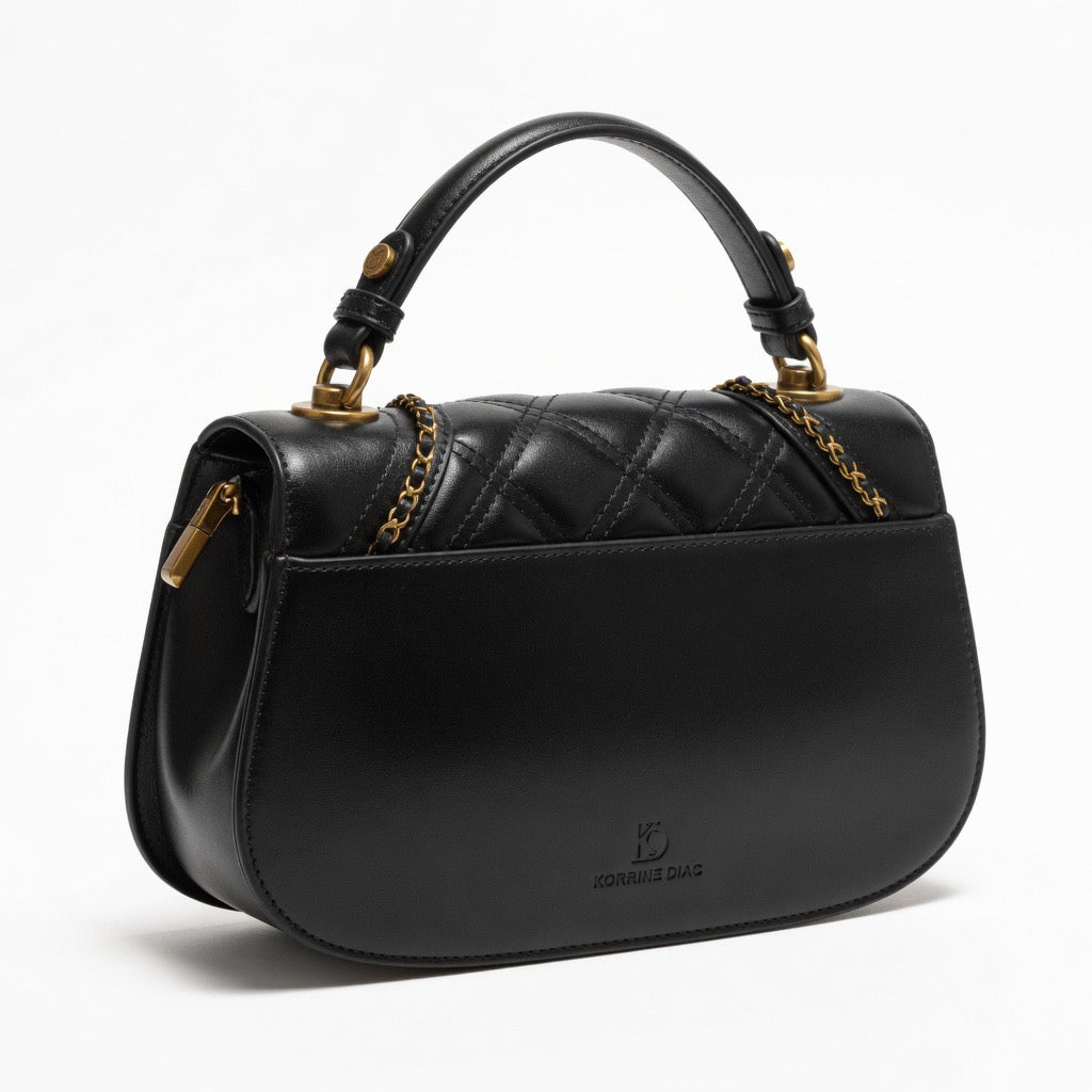 Ivory Icon Quilted Bag ba-488