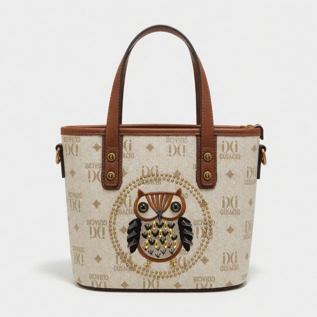 Owl Signature Tote BA-427
