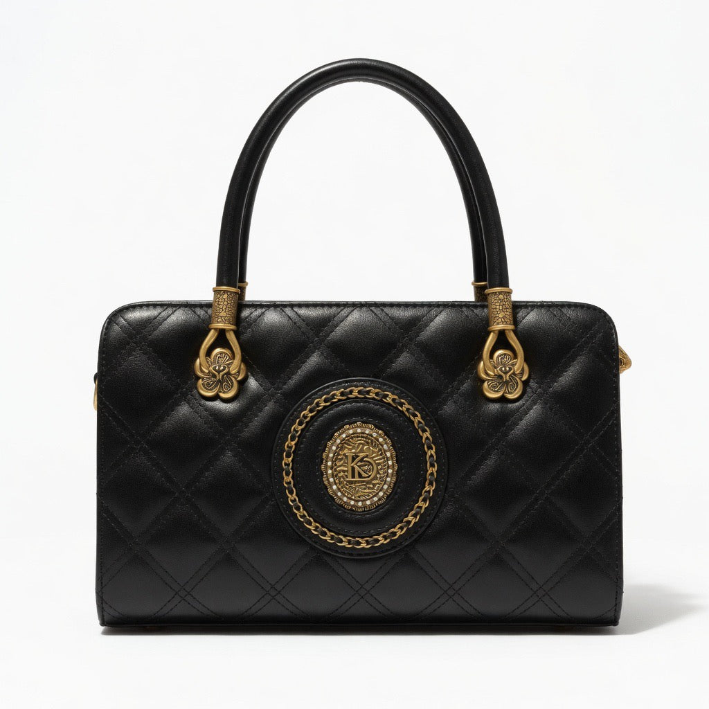 Midnight Royale Quilted Bag BA-506