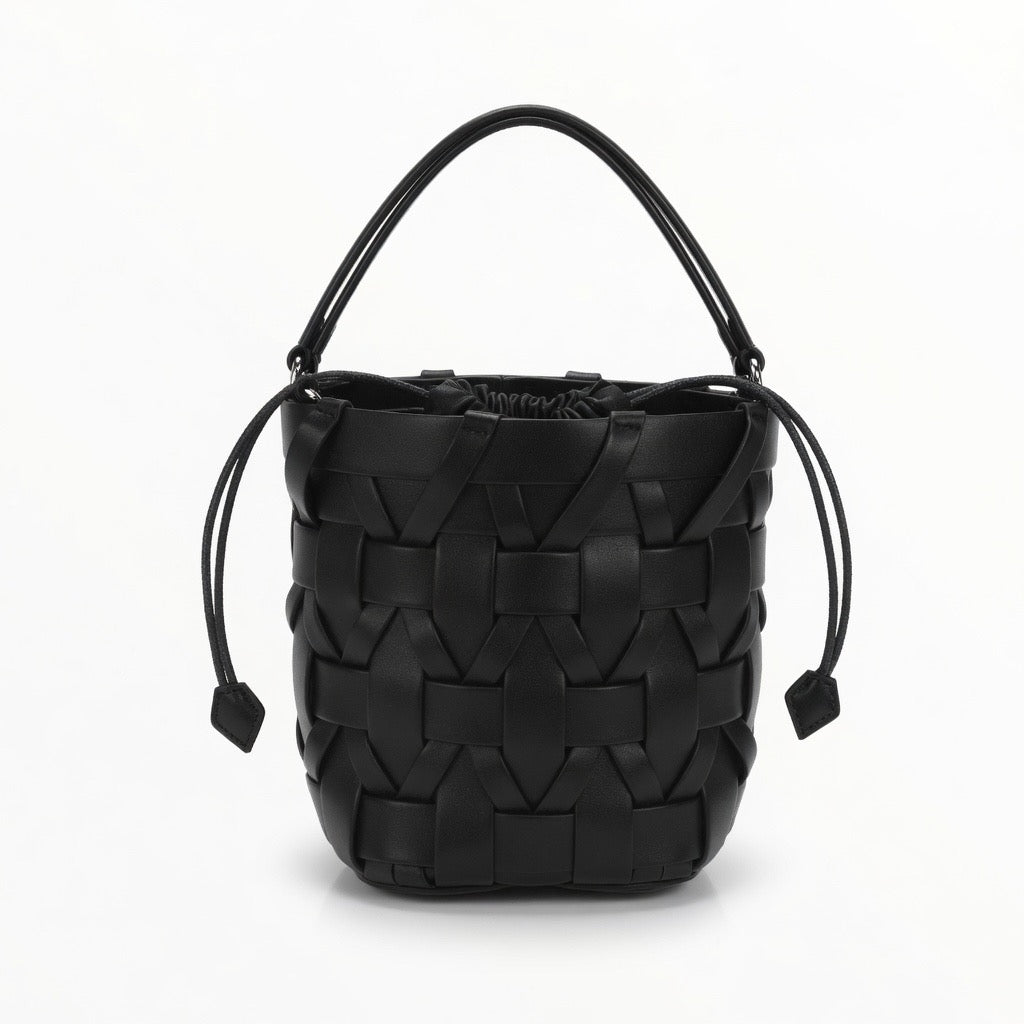 Woven Chic Bucket Bag BA-396