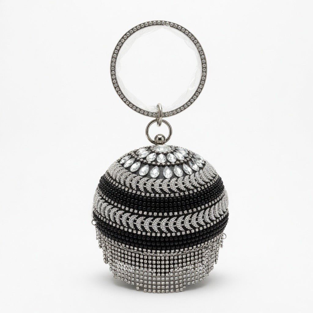 Royal Pearl Orb Clutch BA-455