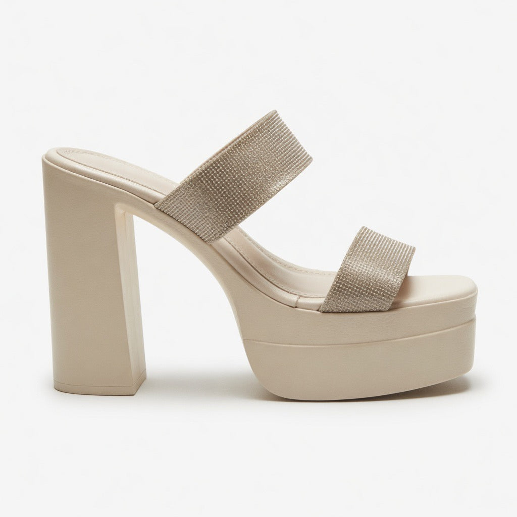 Crystal Elevé Platform Heels S-51