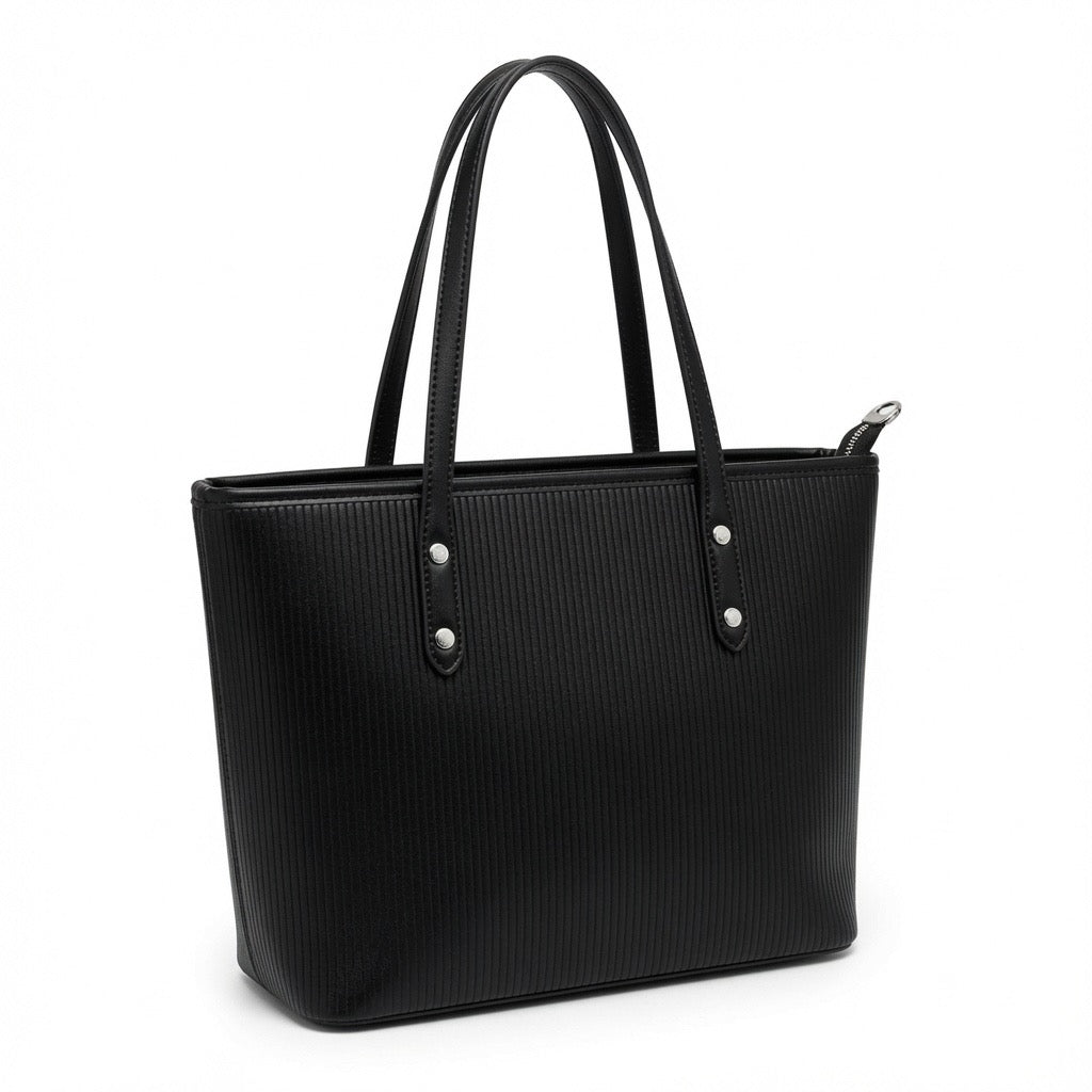 Leopard Scarf Textured Tote Bag BA-526