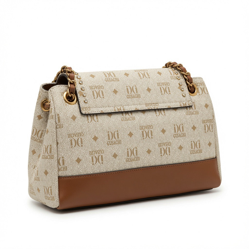 Heritage Owl Chain Shoulder Bag BA-589