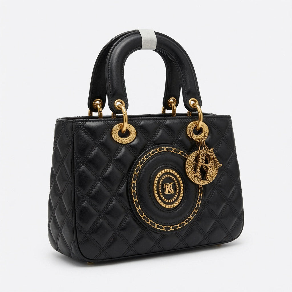 Royal Quilted Mini Tote Bag BA-592
