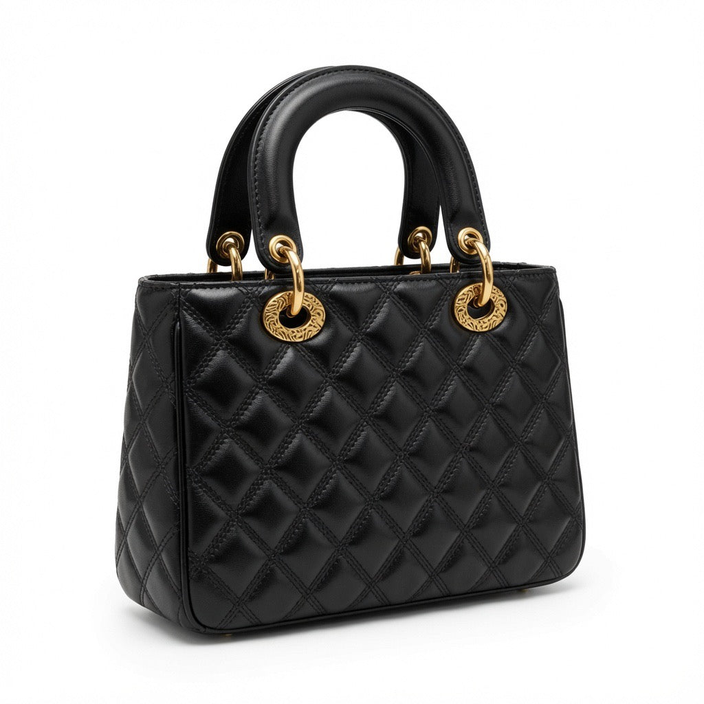 Royal Quilted Mini Tote Bag BA-592