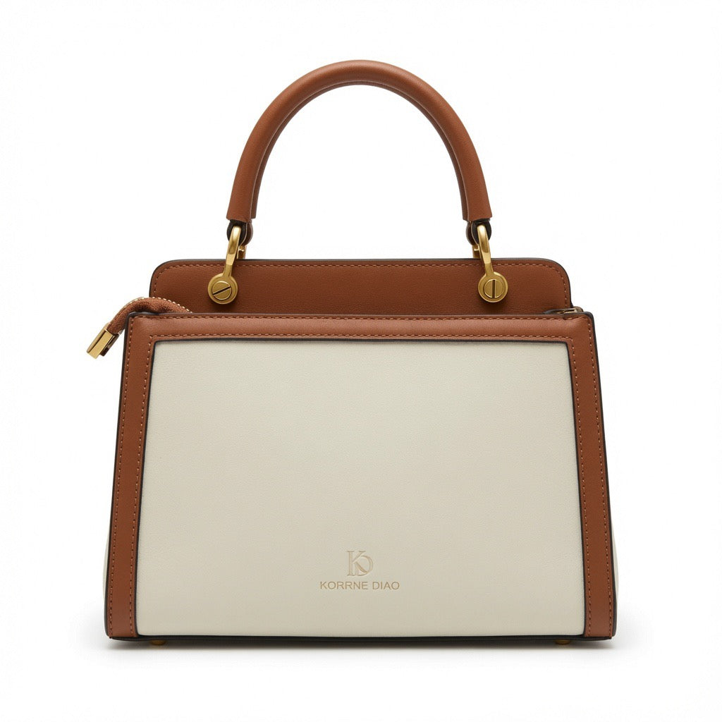 Monogram Luxe Structured Top Handle Bag  BA-582