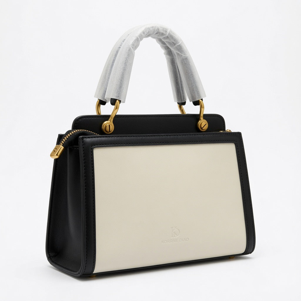 Monogram Luxe Structured Top Handle Bag  BA-582