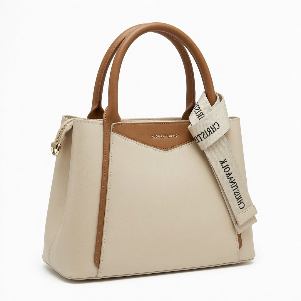 Christina  Structured Tote Bag BA-554