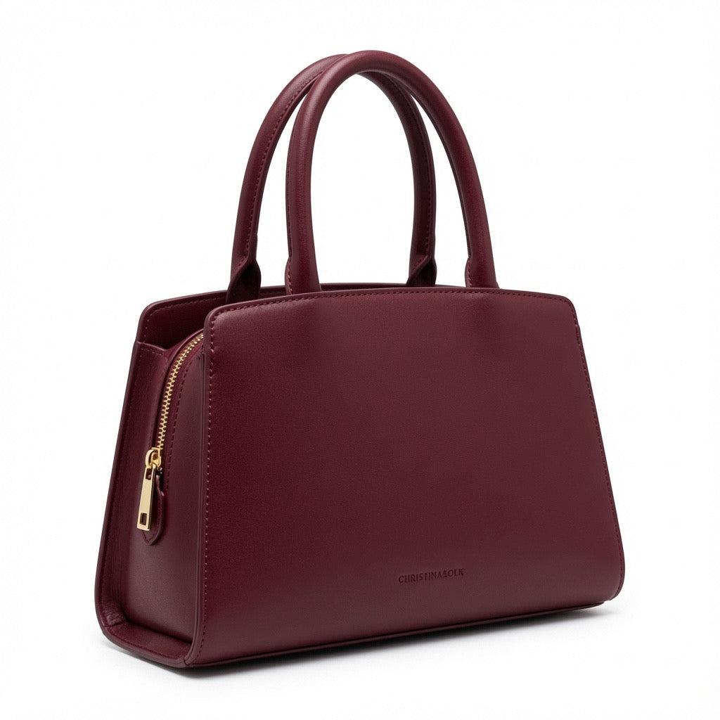 Top Handle Bag with Twilly Scarf BA-561