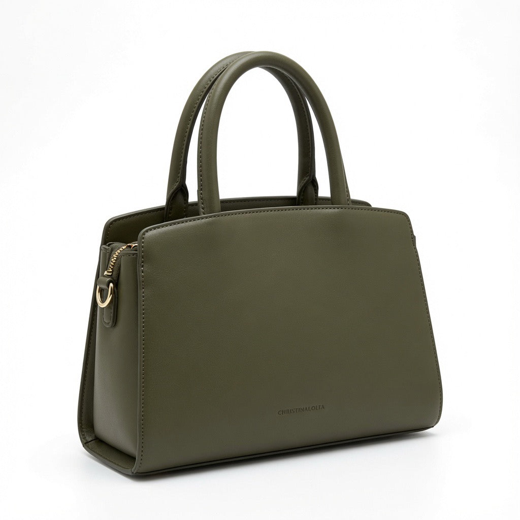 Top Handle Bag with Twilly Scarf BA-561