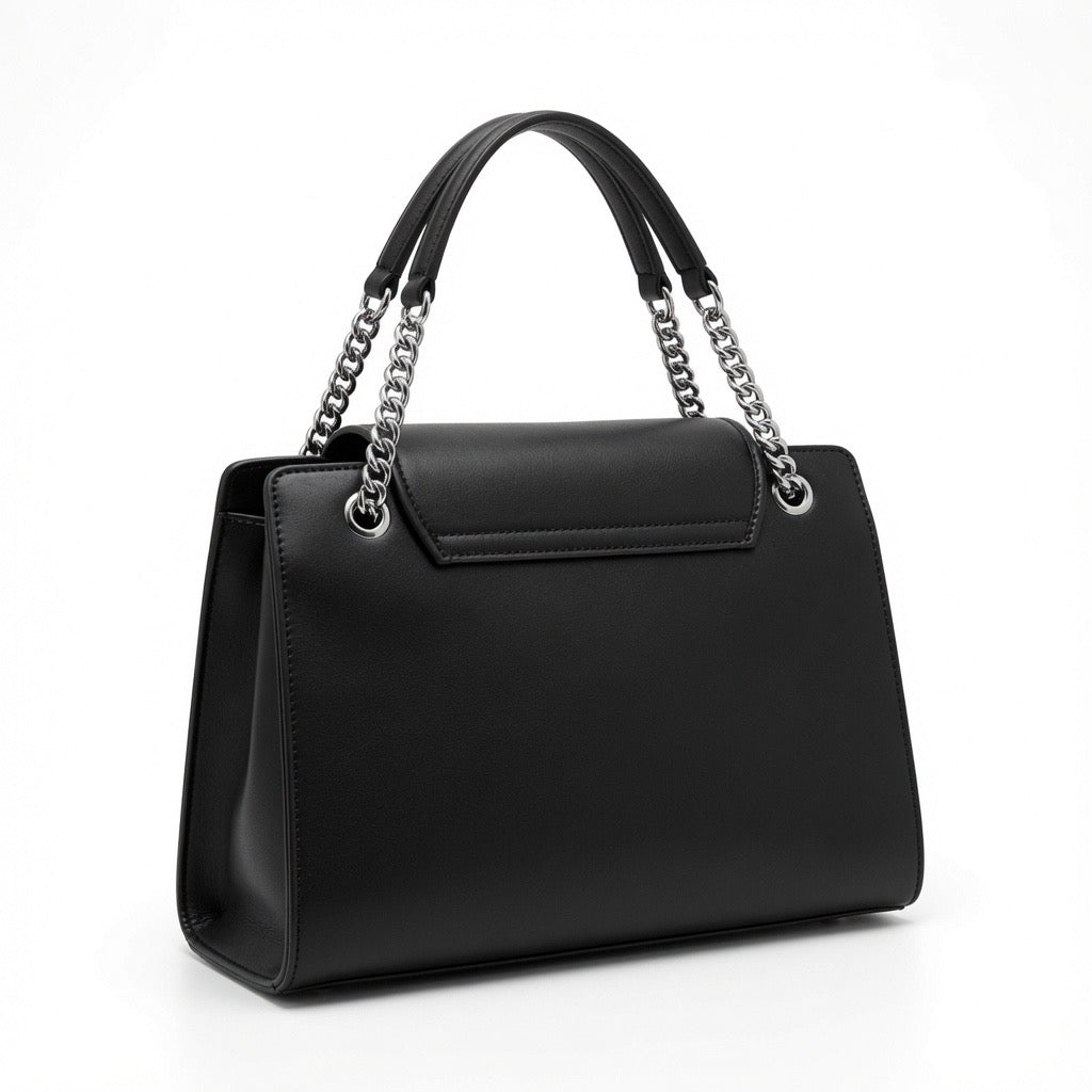 Pleated Chain Shoulder Bag ba-553